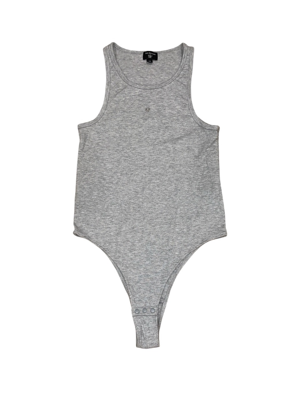 True religion grey bodysuit